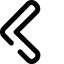 previous slide arrow