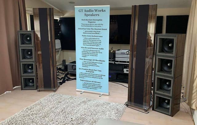 GT Audio Works television/speakers