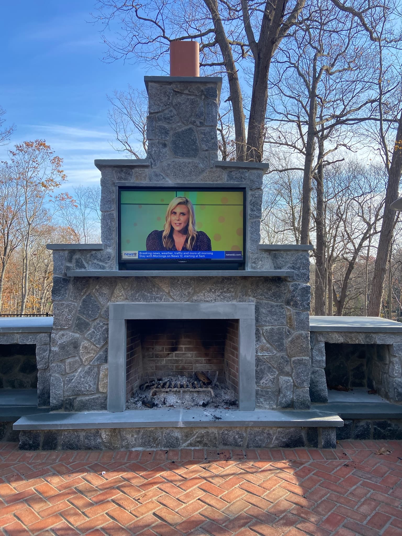 SunBrite Outdoor Fireplace