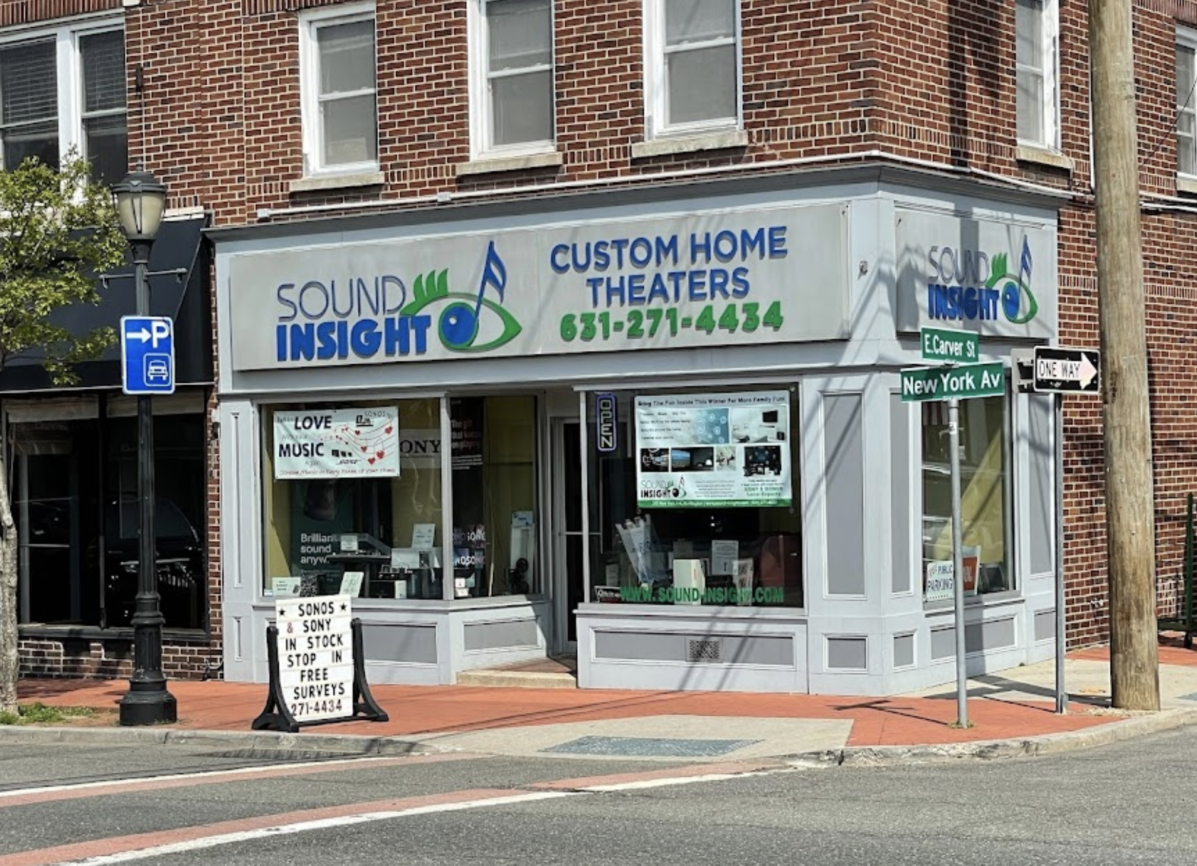 Sound Insight store front location in Huntington, NY